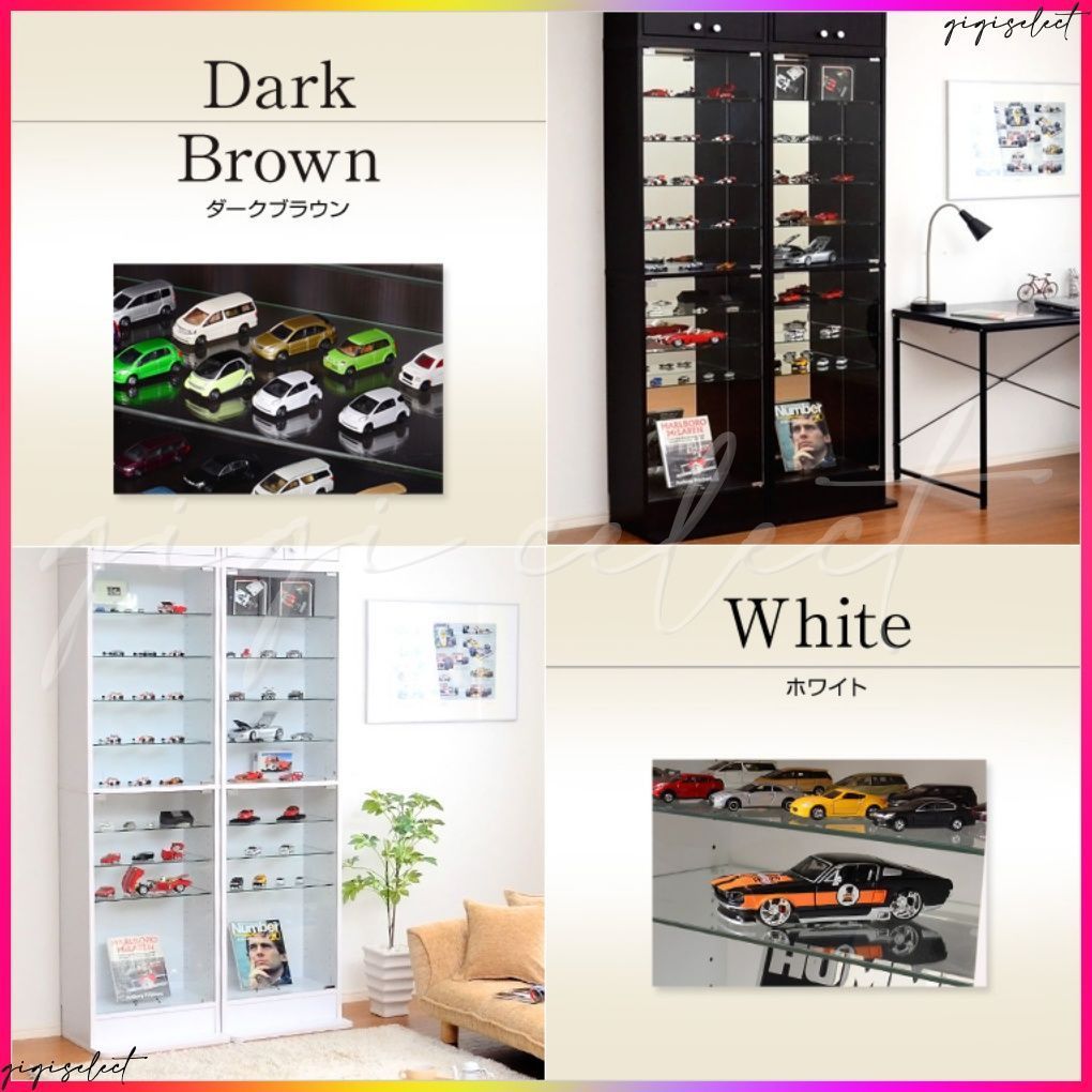 山善(YAMAZEN) 回転本棚 8段 幅45×奥行45×高さ182.5cm 壁付け・角置き