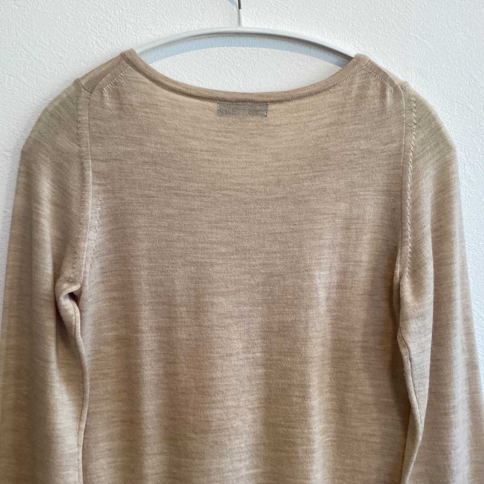 ☆美品☆ KEITH キース カーディガン 長袖 ふんわり袖 模様編み