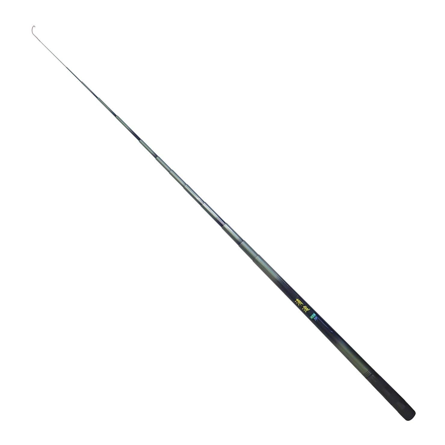 魚釣三昧 カーボン超小継渓流 清滝Ⅱ 硬々調 390