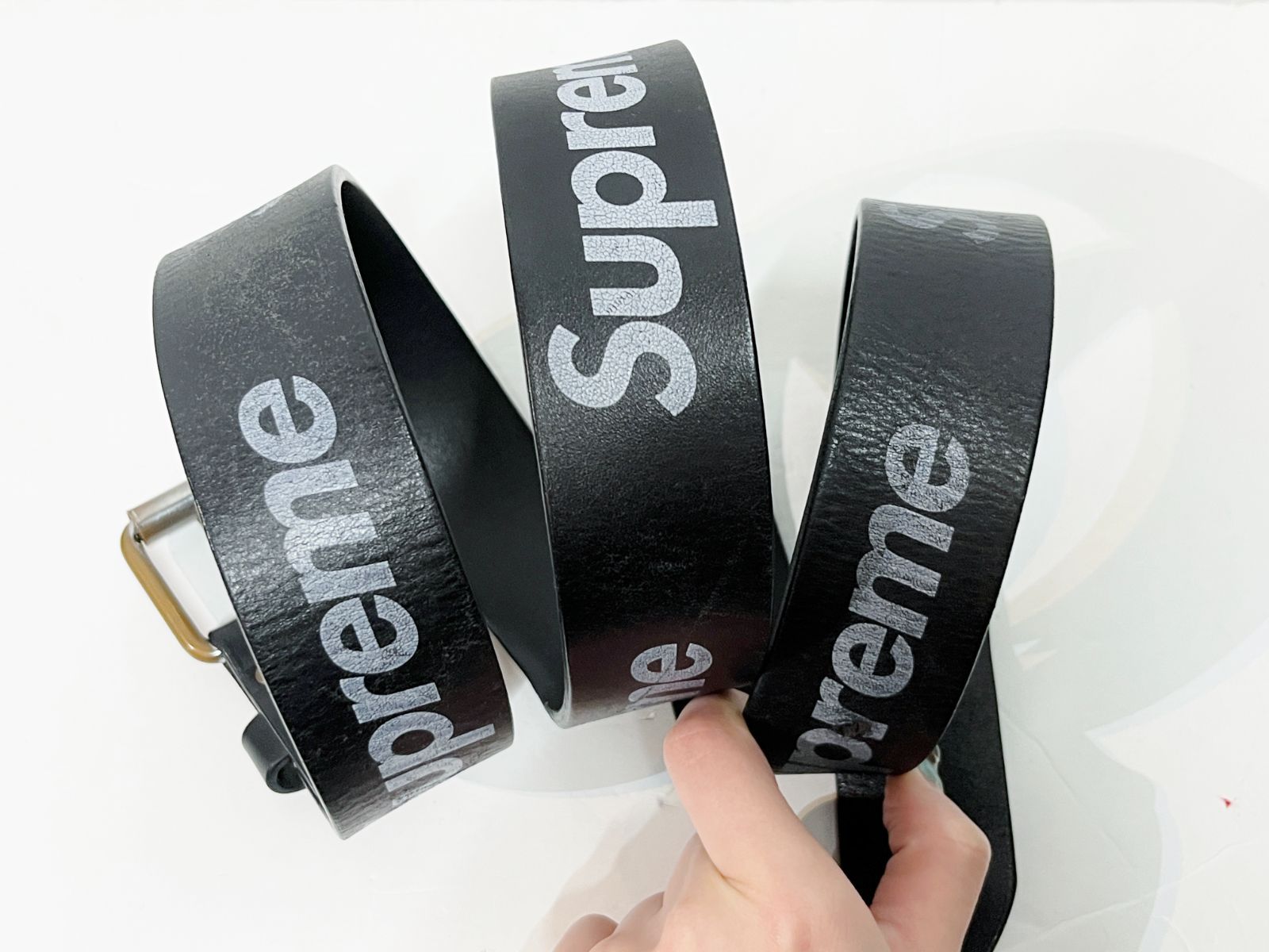 Supreme｜シュプリーム Repeat Leather Belt リピート レザー
