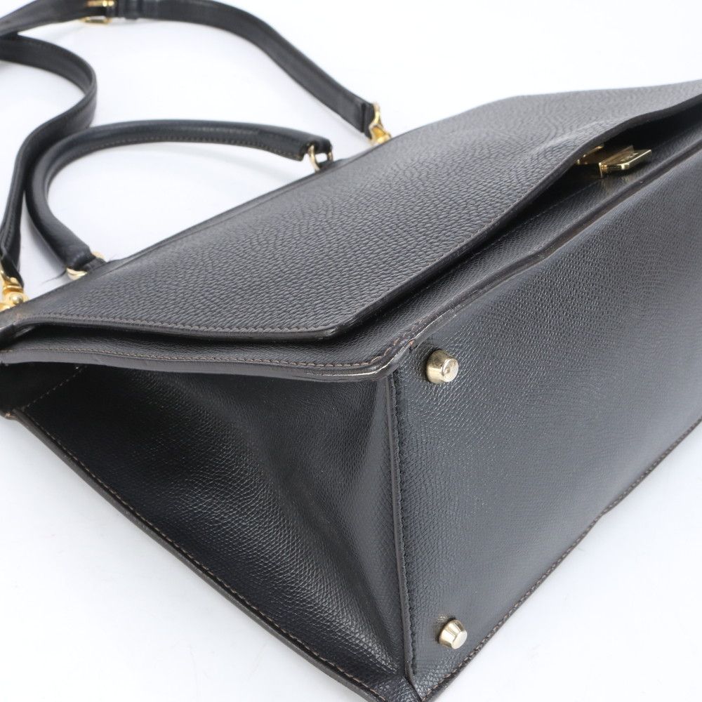 美品 フルラ ライク 3way レザー ショルダーバッグ 斜め掛け