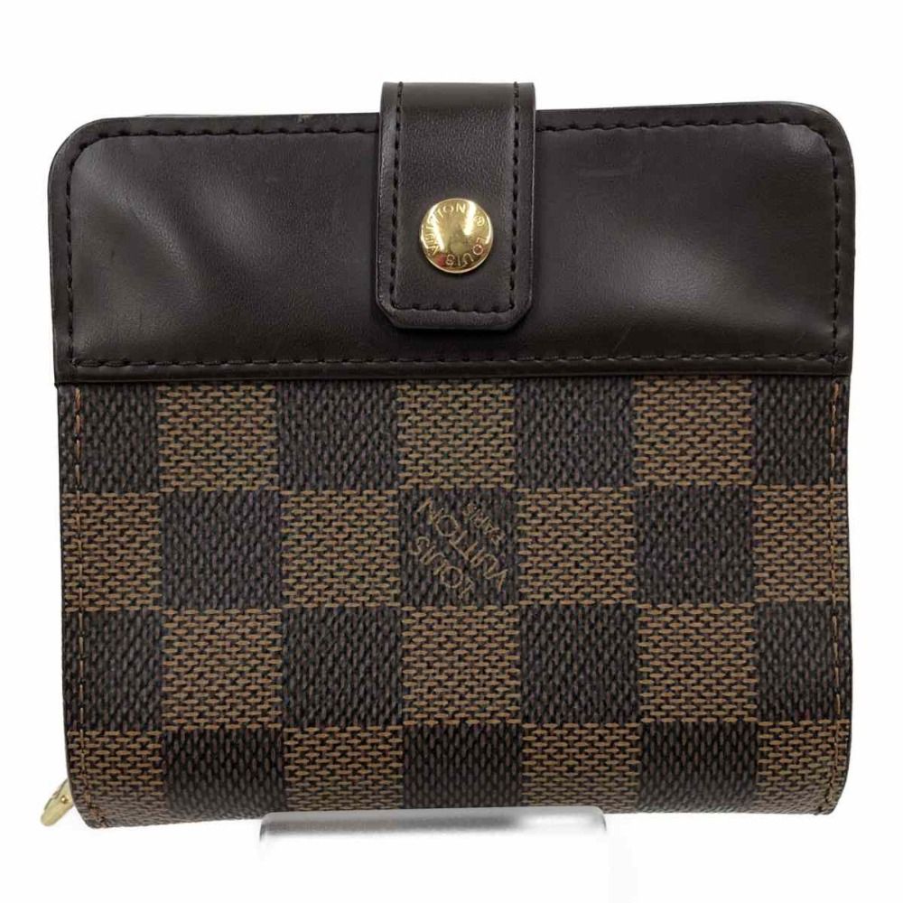 □□LOUIS VUITTON ルイヴィトン コンパクト・ジップ N61668 二つ折り