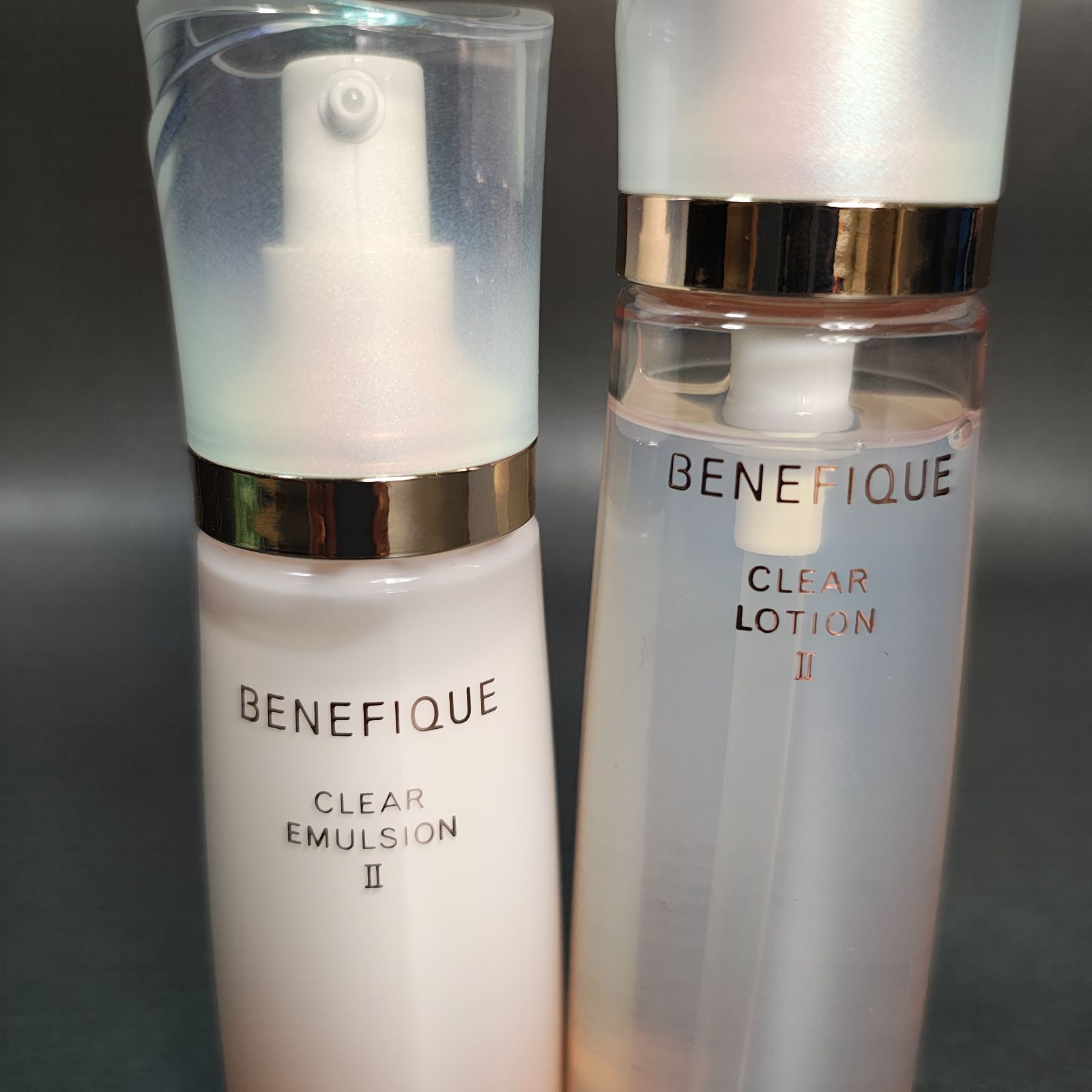 BENEFIQUE CLEAR LOTION Ⅱ & CLEAR EMULSION Ⅱ ベネフィーク クリア