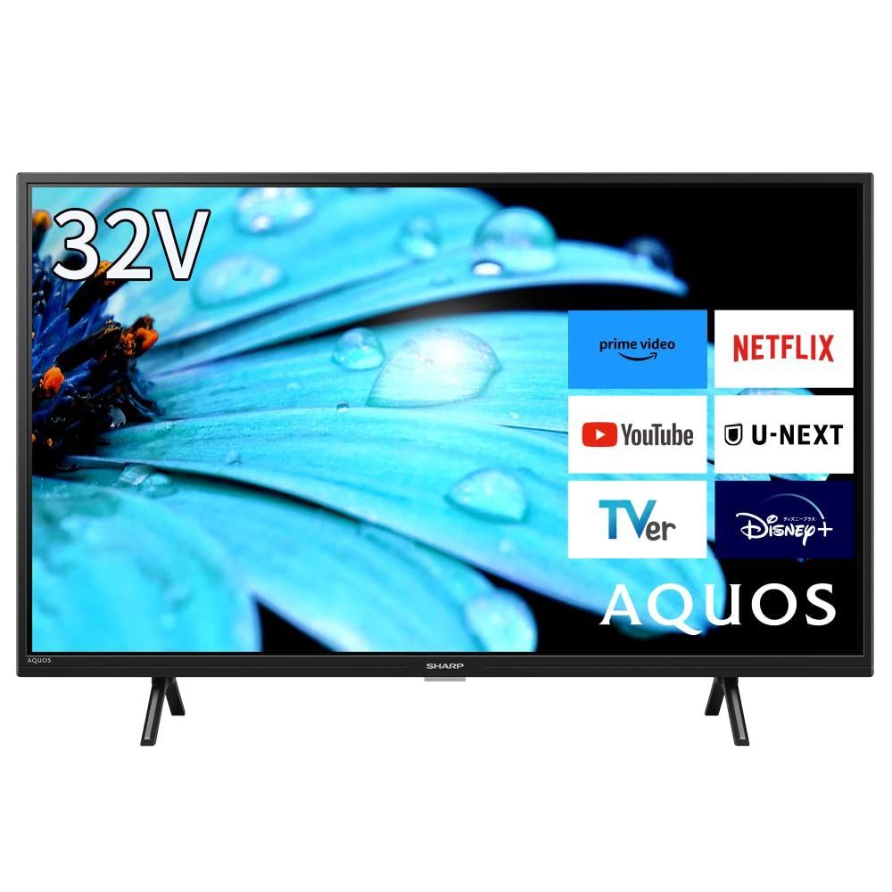 液晶 ハイビジョン テレビ アクオス 2T-C32EF1 32V型 ネット動画対応 Android TV シャープ SHARP Dolby Audio対応
