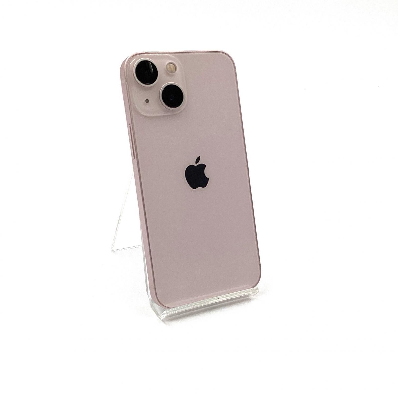 【全額返金保証】【最速発送】Apple iPhone 13 mini 256GB ピンク docomo 白ロム 81% 動作確認済