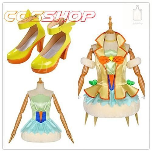 ヒーリングっど プリキュア 平光ひなた キュアスパークル 風 コスプレ衣装 イベント 演出服 変装 二次会 ハロウィン
