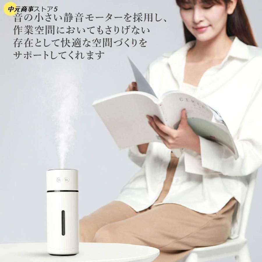加湿器 ミニサイズ スチーム式 小型 卓上 コードレス オフィス おしゃれ 斜め 静か ledライト付き 車 充電式 北欧 コンパクト 替え WWW_KANDAIZUMI_COM