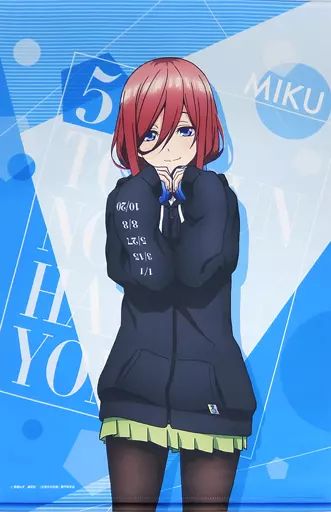 中古】タペストリー 中野三玖 B2タペストリー 「五等分の花嫁×ドン 