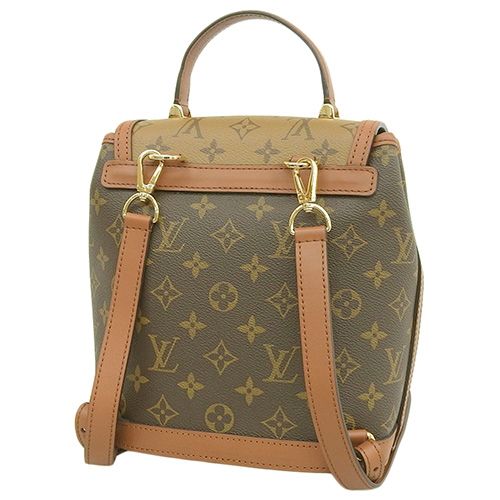 LOUIS VUITTON(ルイ・ヴィトン) モノグラム ドーフィーヌ バックパック リュック・バックパック リュックサック 肩掛けかばん モノグラムキャンバス モノグラムリバース ブラウン茶 ゴールド金具 M45142 レディース 40802076535【アラモード】