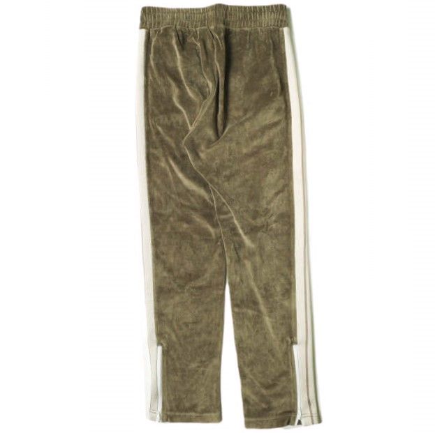 Palm Angels パームエンジェルス 20AW イタリア製 CHENILLE TRACK PANTS ベロアトラックパンツ PMCA007E20FAB003 M ブラウン サイドライン イージー ボトムス g18913