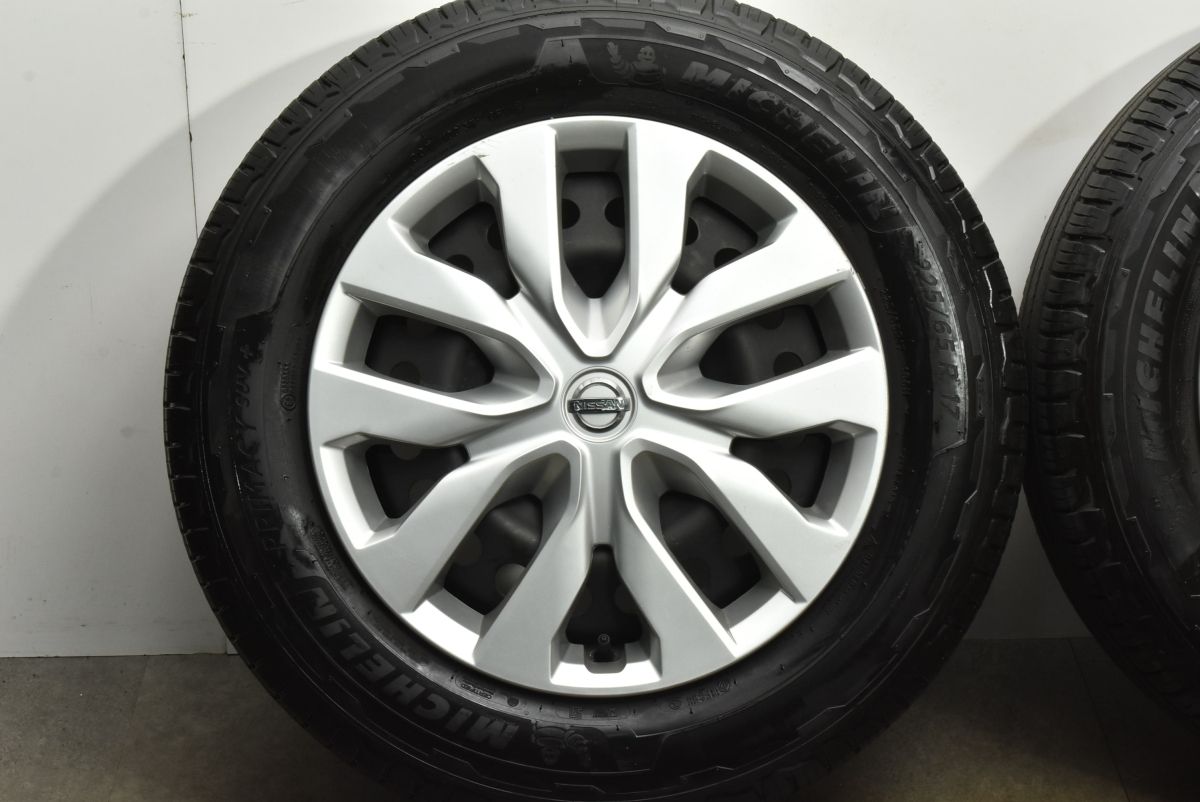 ニッサン エクストレイル 純正 17x6.5+45 ミシュラン 215/60 タイヤ