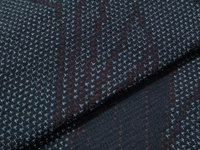 平和屋着物○本塩沢 吉祥文 正絹 逸品 CAAU1906yc