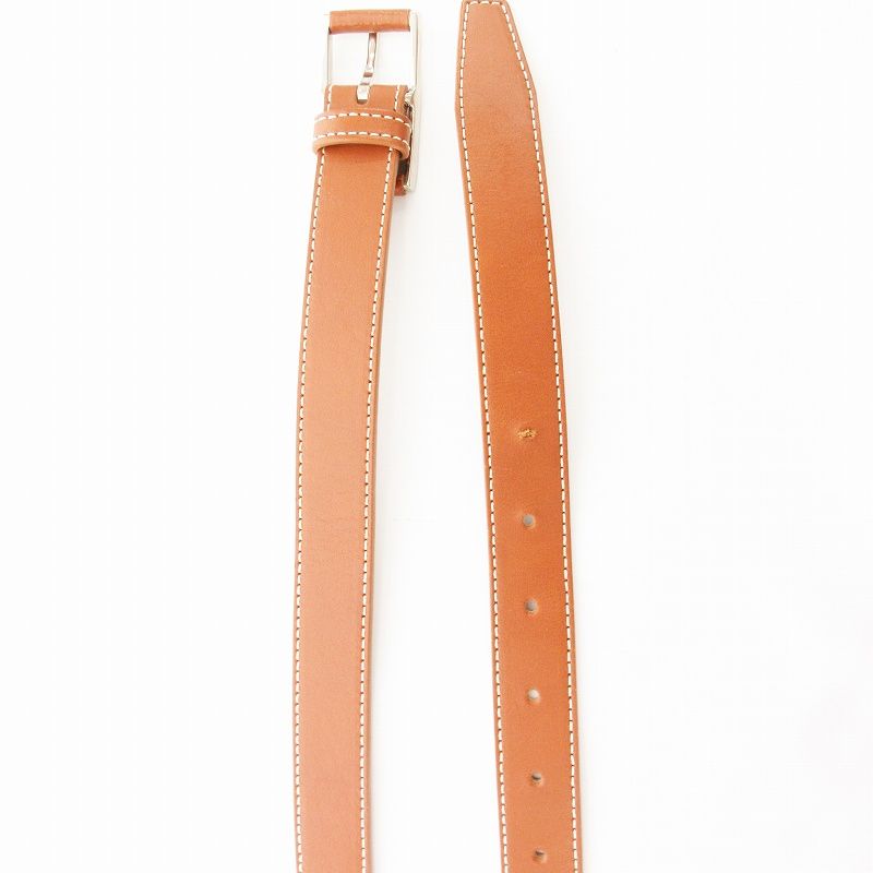 新品タグ付　フォクシー　レザーベルト フォクシー FOXEY ベルト 革 レザー ブラウン /UO - メルカリ