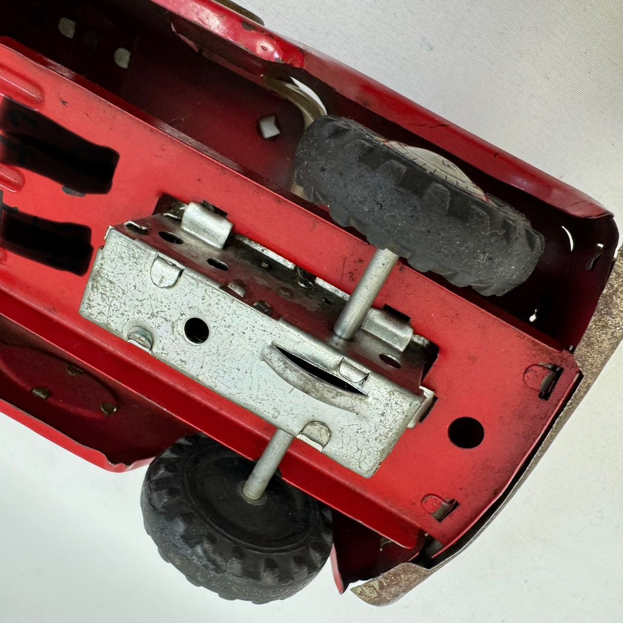 マルサン FORD（フォード）トラック ブリキ ブルドックトイ 昭和レトロ