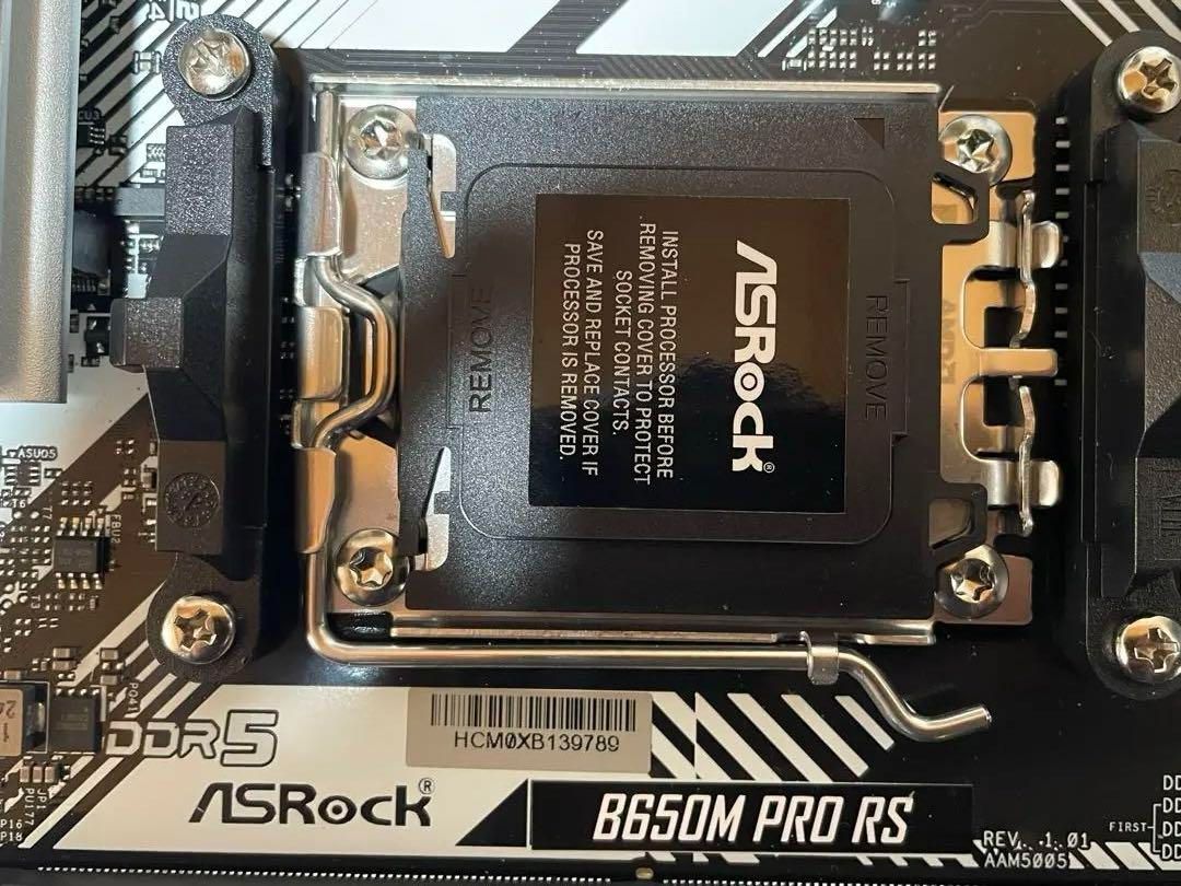 ASRock マザーボード B650M Pro RS AMD Ryzen 7000 シリーズ CPU対応