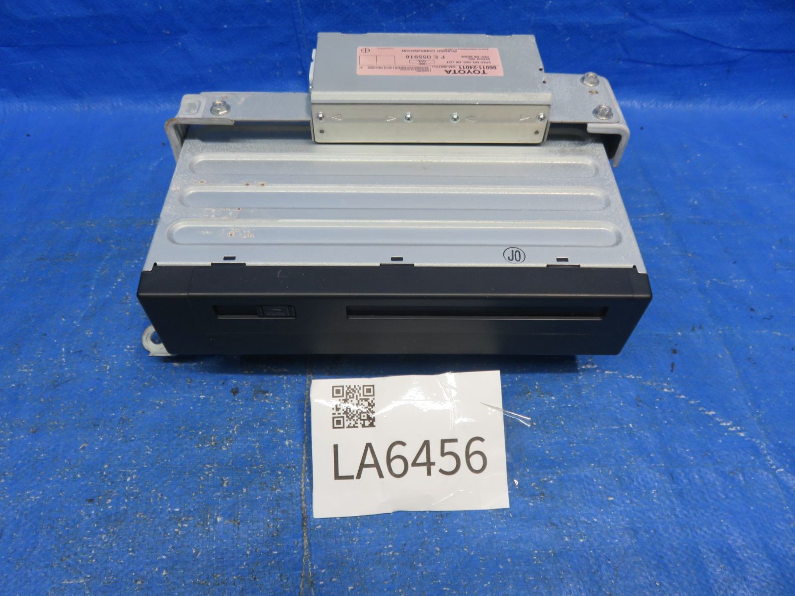 LA6456 レクサス SC430 UZZ40 後期 DVDナビユニット 86841-24030 ナビコンピュータ 86011-24011 純正 地図ディスク付