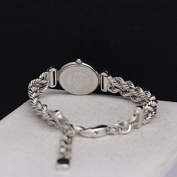 シチズン QZ 2200-242386 エレガンス 白文字盤 石付 ラウンド