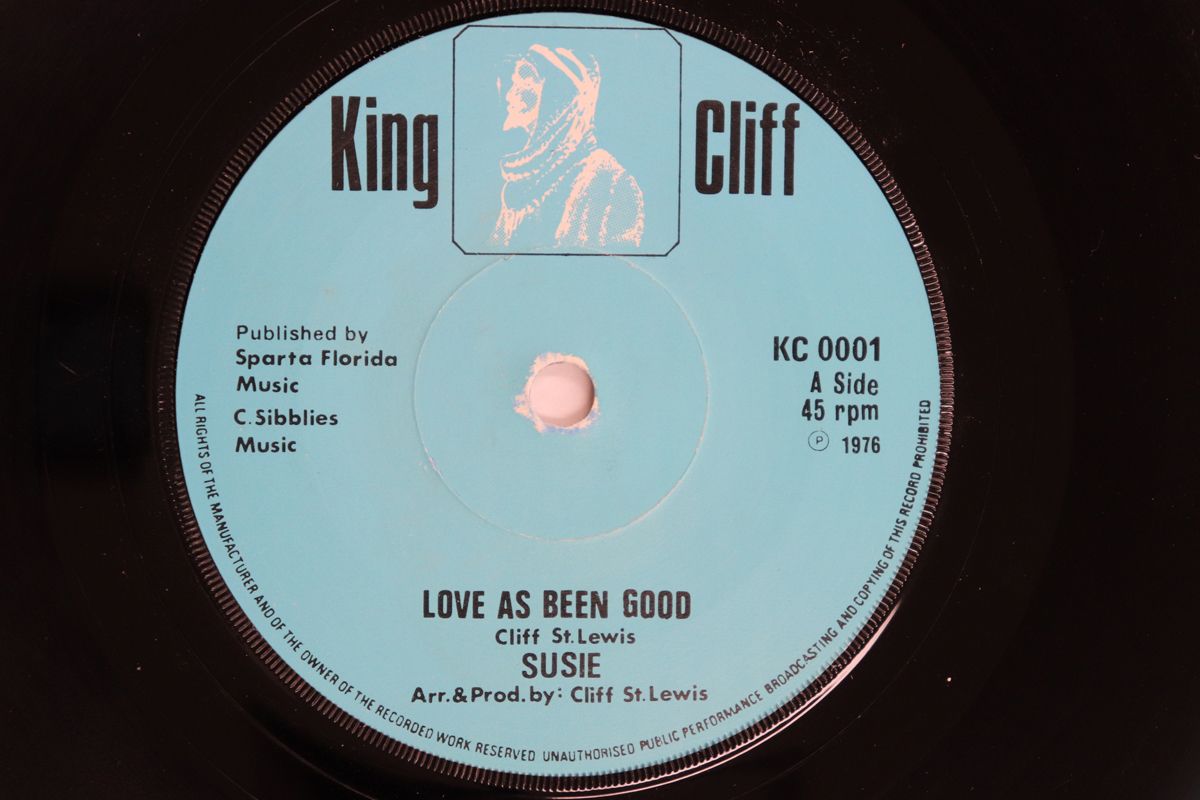 英7” Susie Love As Been Good KC0001 KING CLIFF |00080