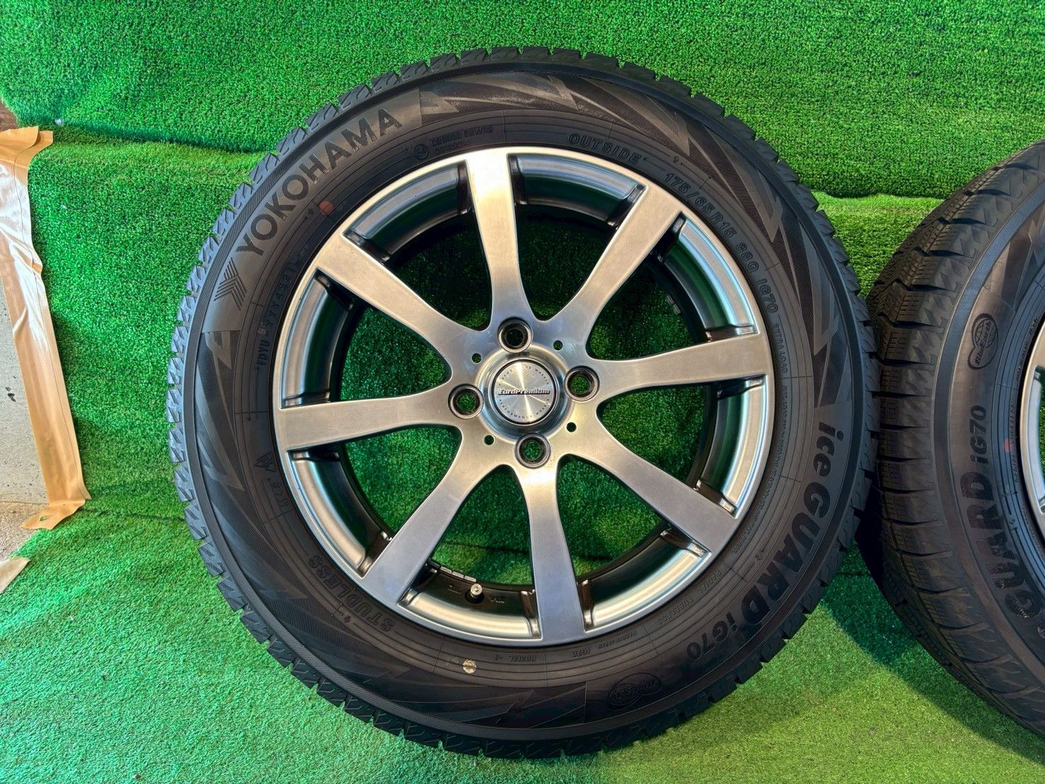 ミニクラブマン ML16 スタッドレスタイヤホイールセット 175 65R15 み