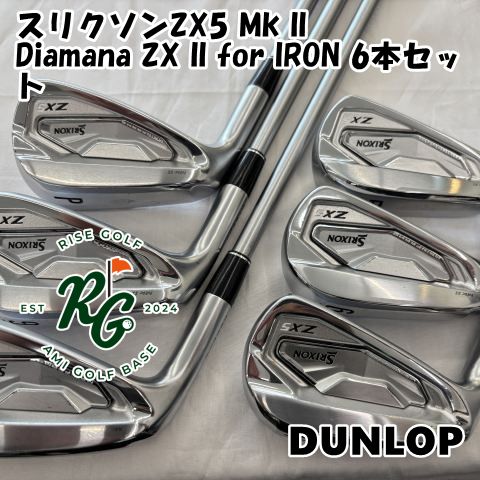 MK出品 中古】レフティーアイアンセット ダンロップ スリクソンZX5 Mk