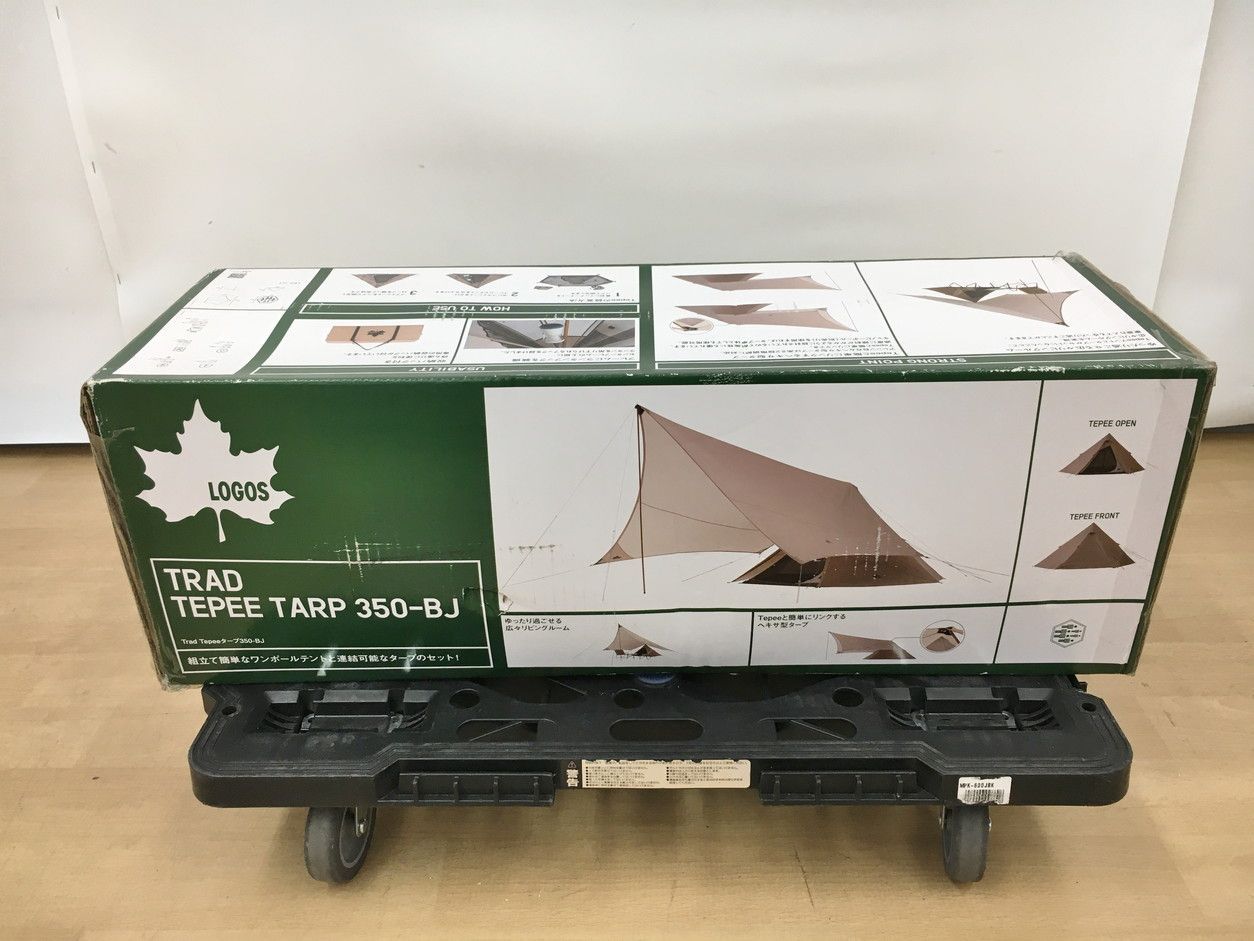 ロゴス LOGOS Tradcanvas Tepee & タープ 350-BJ 71805559 TRAD