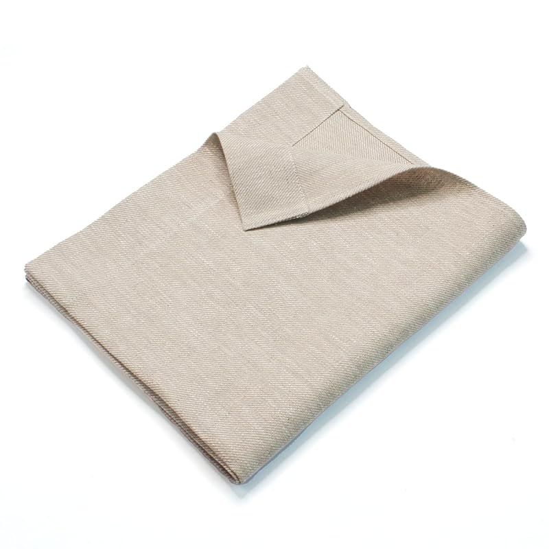 Cadeau屋｜バスタオル コンパクトなのに驚きの吸水力 すぐ乾く ツイル リネン 70×120cm ナチュラル 速乾 吸水 アウトドア スポーツ コンパクトサイズ 持ち運び 無地 薄手 1