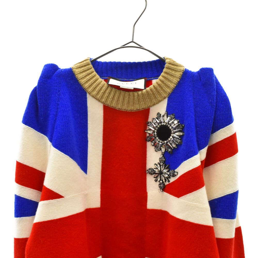 GUCCI (グッチ) Union Jack Jersey Sweatshirt ユニオンジャック