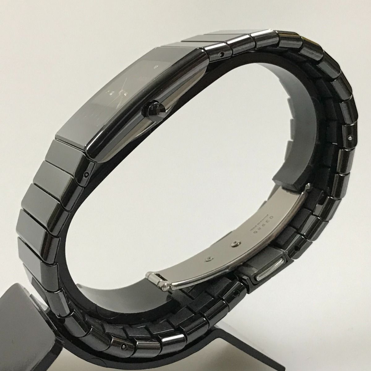 RADO ラドー ダイヤスター セラミック クォーツ 腕時計 4Pダイヤ 