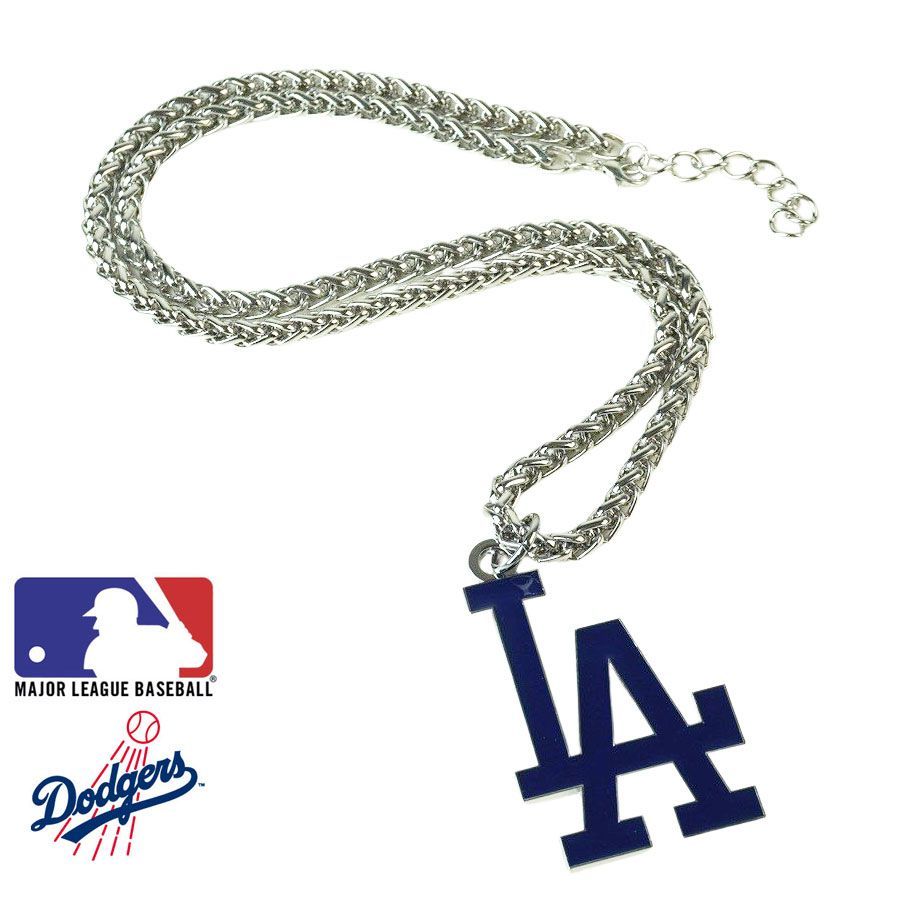 メンズ ネックレス MLB LOS ANGELES DODGERS CHAIN NECKLACE