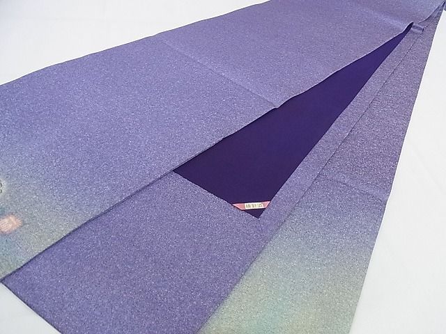 平和屋本店□極上 久保田一竹 幻の辻が花 太鼓柄袋帯 絞り 暈し染め 金  