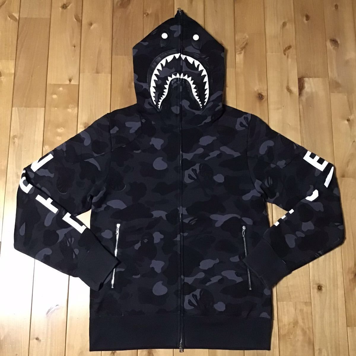 BAPE × NEIGHBORHOOD シャーク パーカー Mサイズ shark full zip