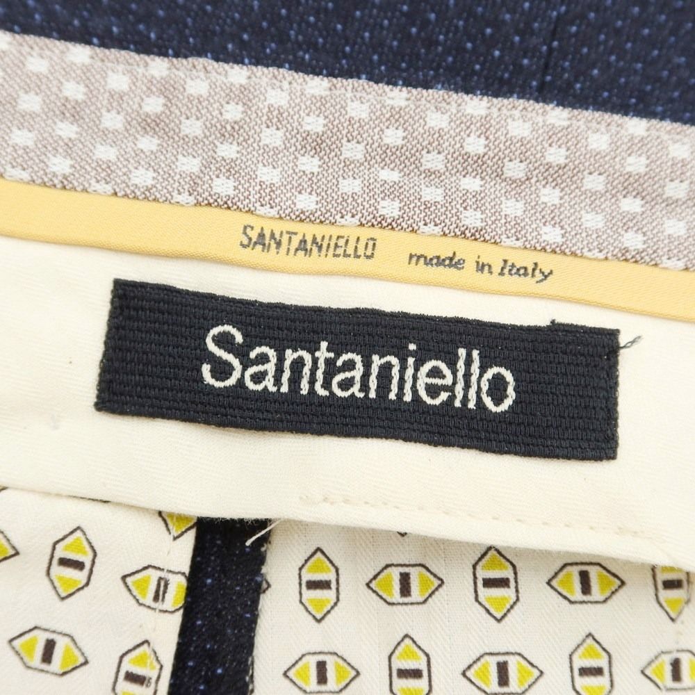【新品】サンタニエッロ SANTANIELLO ウール カジュアルスラックス パンツ グレー【サイズ50】【メンズ】コンディション－