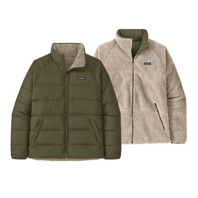 patagonia フード付きダウンジャケット patagonia パタゴニア メンズ リバーシブル サイレント ダウン