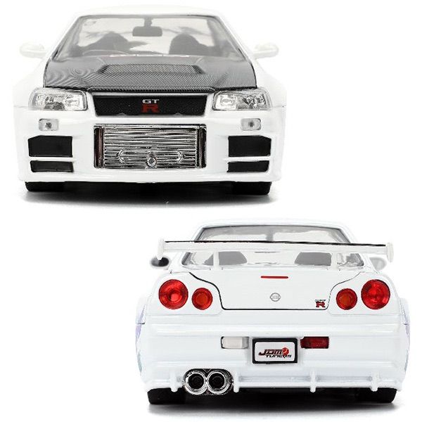 JADATOYS 1:24 JDM TUNER 2002 Nissan Skyline GT-R (R34