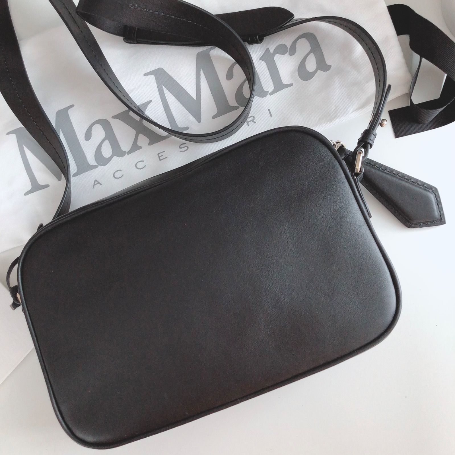 2023年春夏＊MaxMara CAMERAM マックスマーラ レザーバッグ カーフ