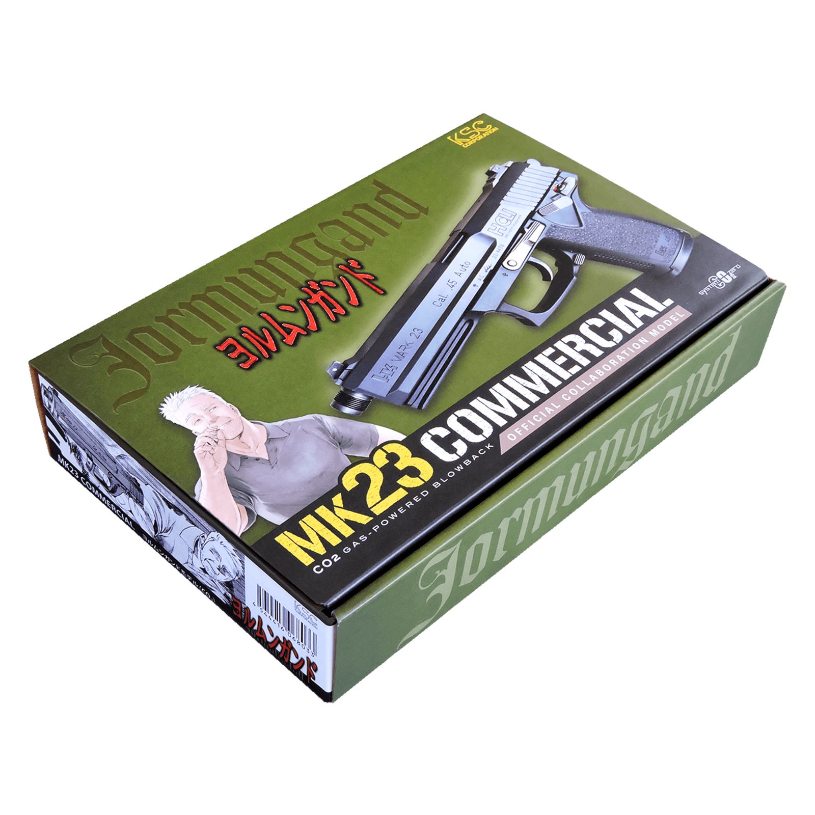 KSC mk23 コマーシャルモデル ヨルムンガンド Amazon | KSC MK23コマーシャル ヨルムンガンドモデル (CO2) ABS