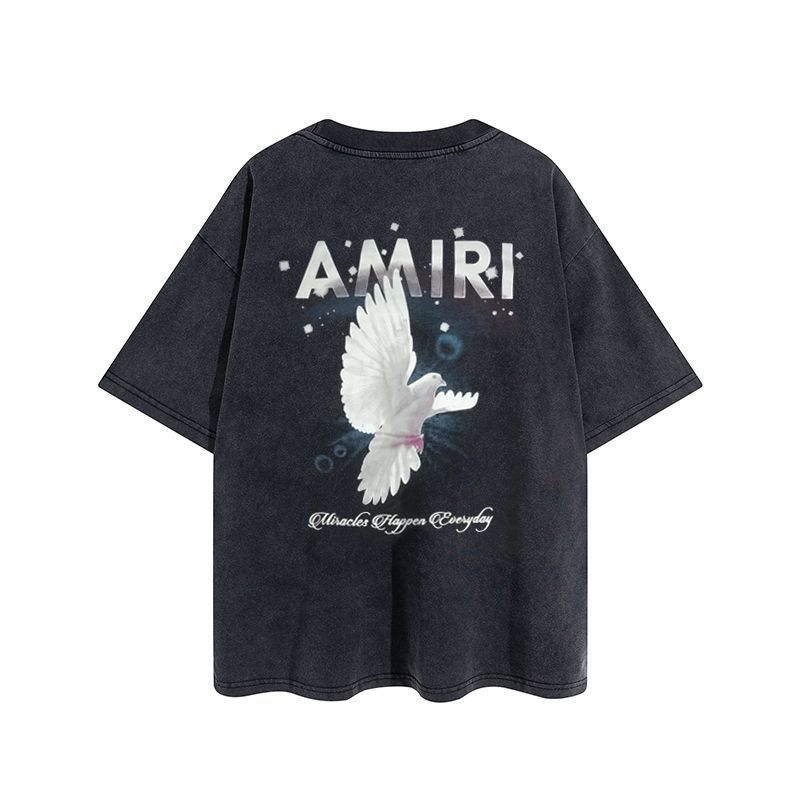 人気の美品 AMIRI アミリ レトロ Tシャツ-813 a3570