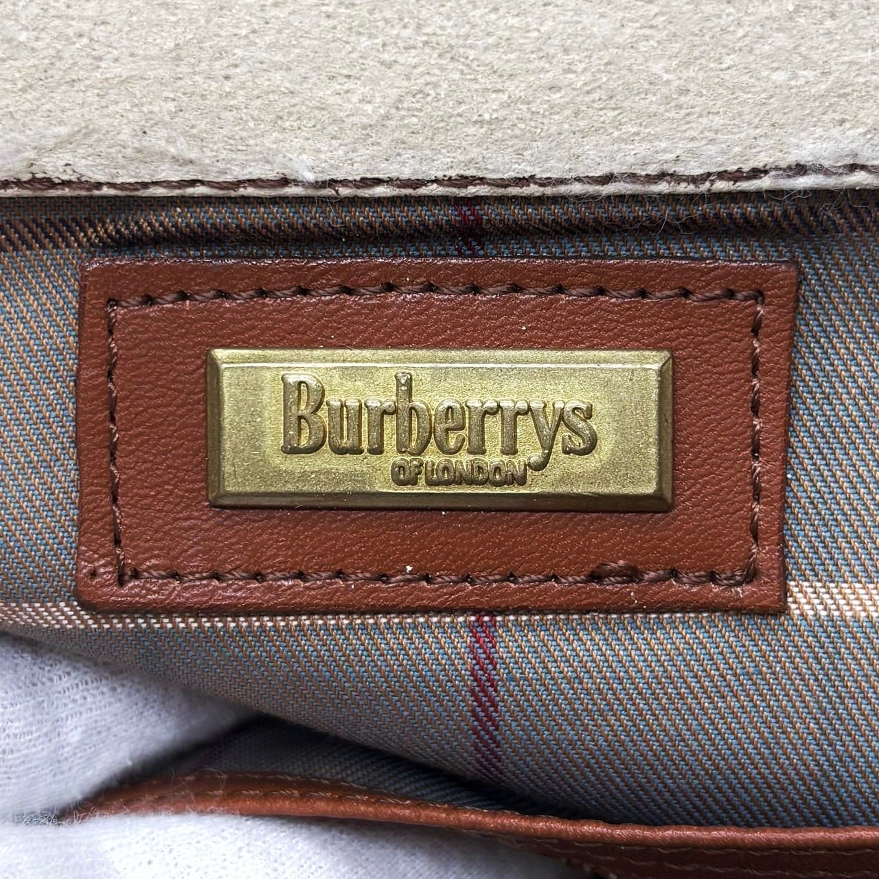 Burberrys ショルダーバッグ ノバチェック ヴィンテージ ロゴプレート BURBERRYS ショルダーバッグ ノバチェック ホースロゴプレート