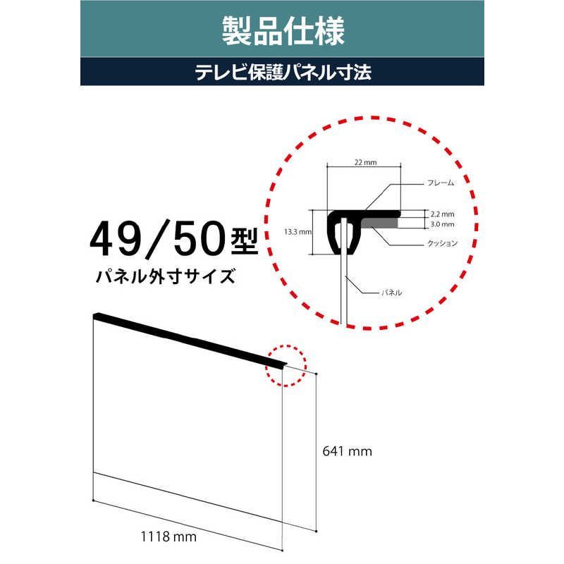 未開梱 ニデック 液晶テレビ用保護パネル ディスプレイガード 49 50V型対応 C2ADGB204955119