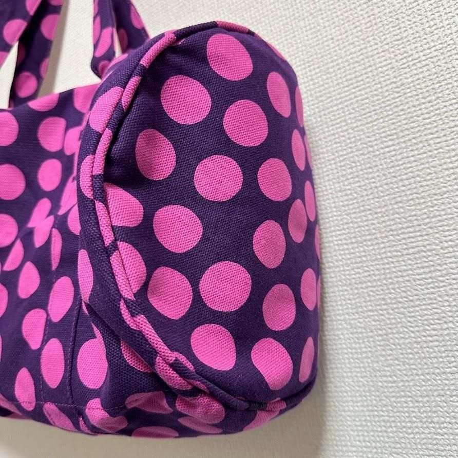 激レア Marimekko ボストンバック パープル 22×48cm - メルカリ