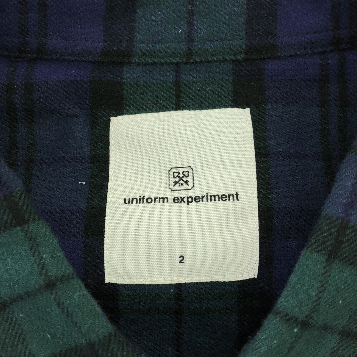 uniform experiment ユニフォームエクスペリメント 23AW FLANNEL CHECK