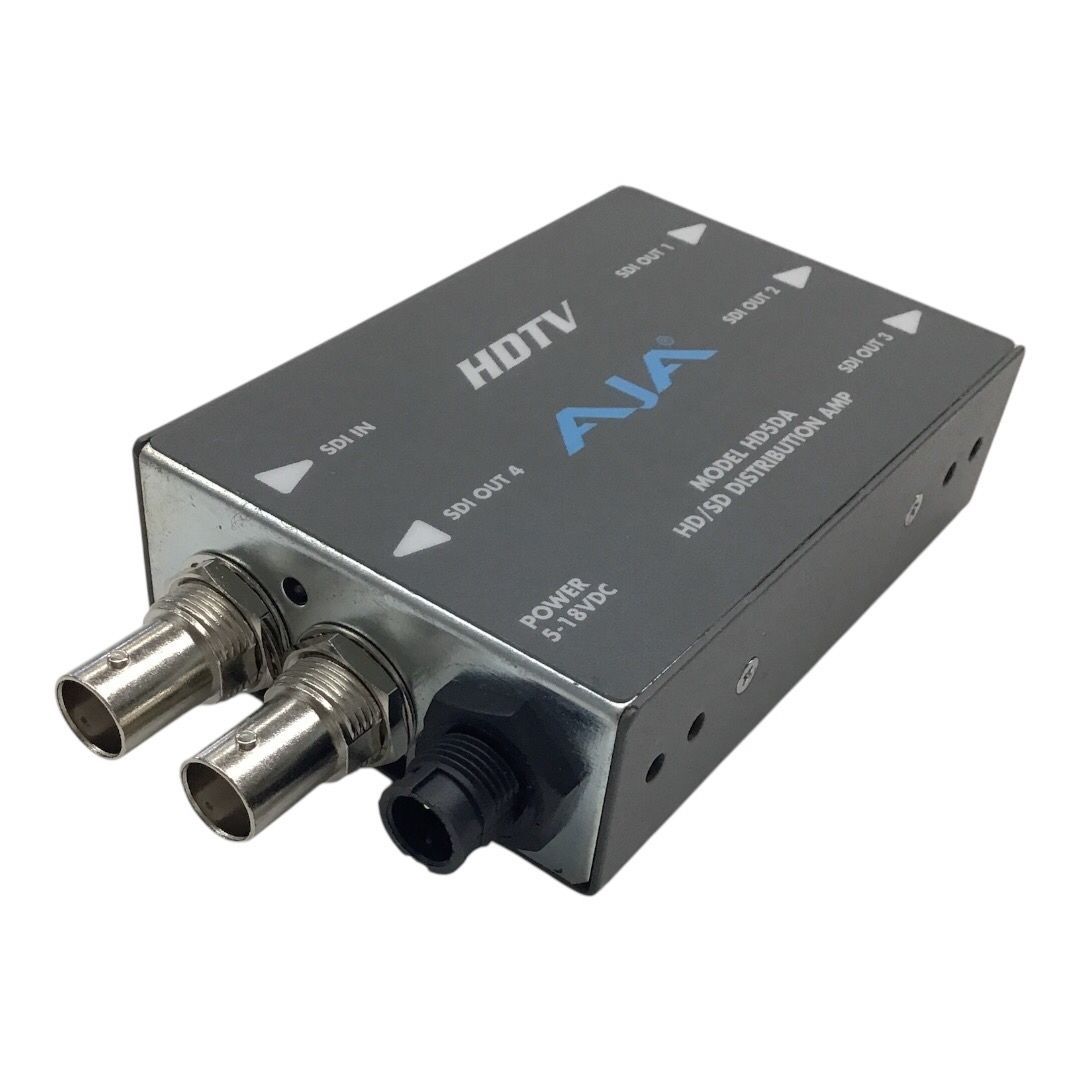 AJA HD5DA 　未使用品 美品！動作確認済！】AJA Video Systems HD5DA 1入力4出力HD/SD