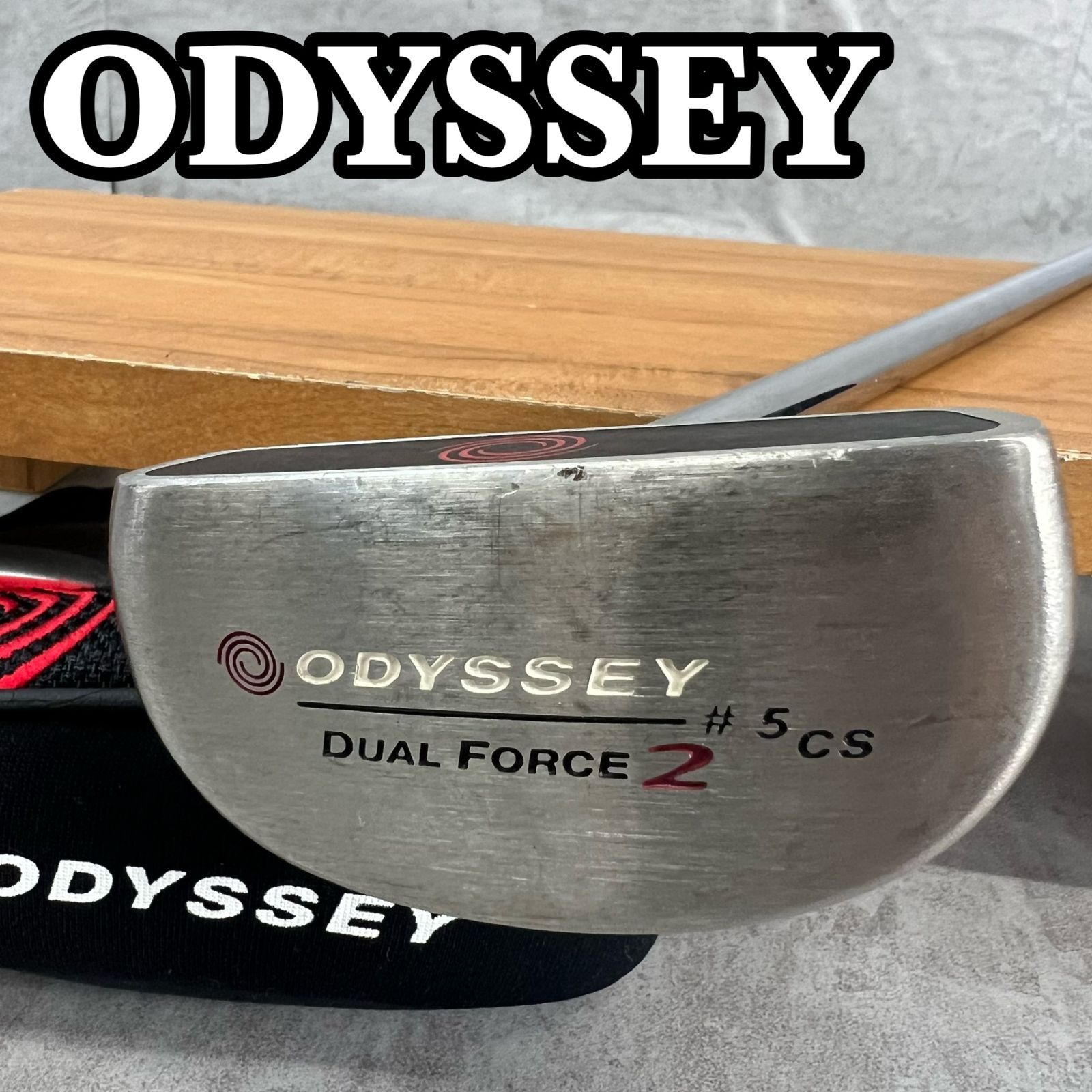 ODYSSEY　オデッセイ　DUAL FORCE 2　＃5　CS デュアルフォース　メンズゴルフパター　スチール　右利き用　PT マレット センターシャフト ODYSSEY オデッセイ DUAL FORCE 2 ＃5 CS デュアルフォース