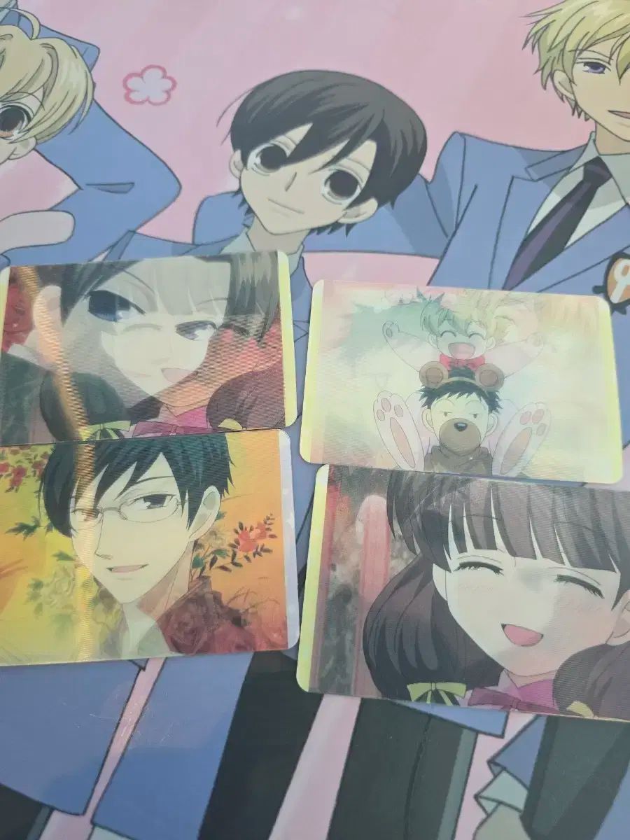 桜蘭高校 Toonique レンチキュラー カード きょうや ハニ モリ