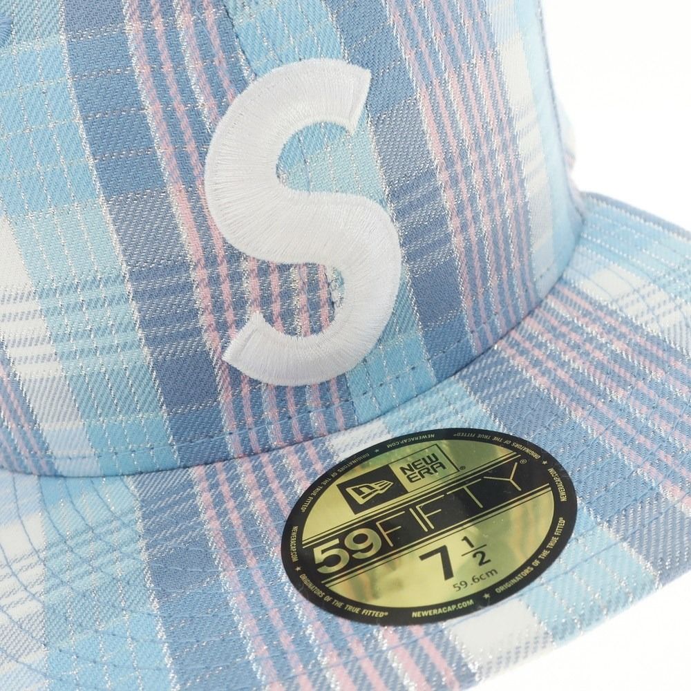 中古】シュプリーム Supreme 2023年春夏 Metallic Plaid S Logo New