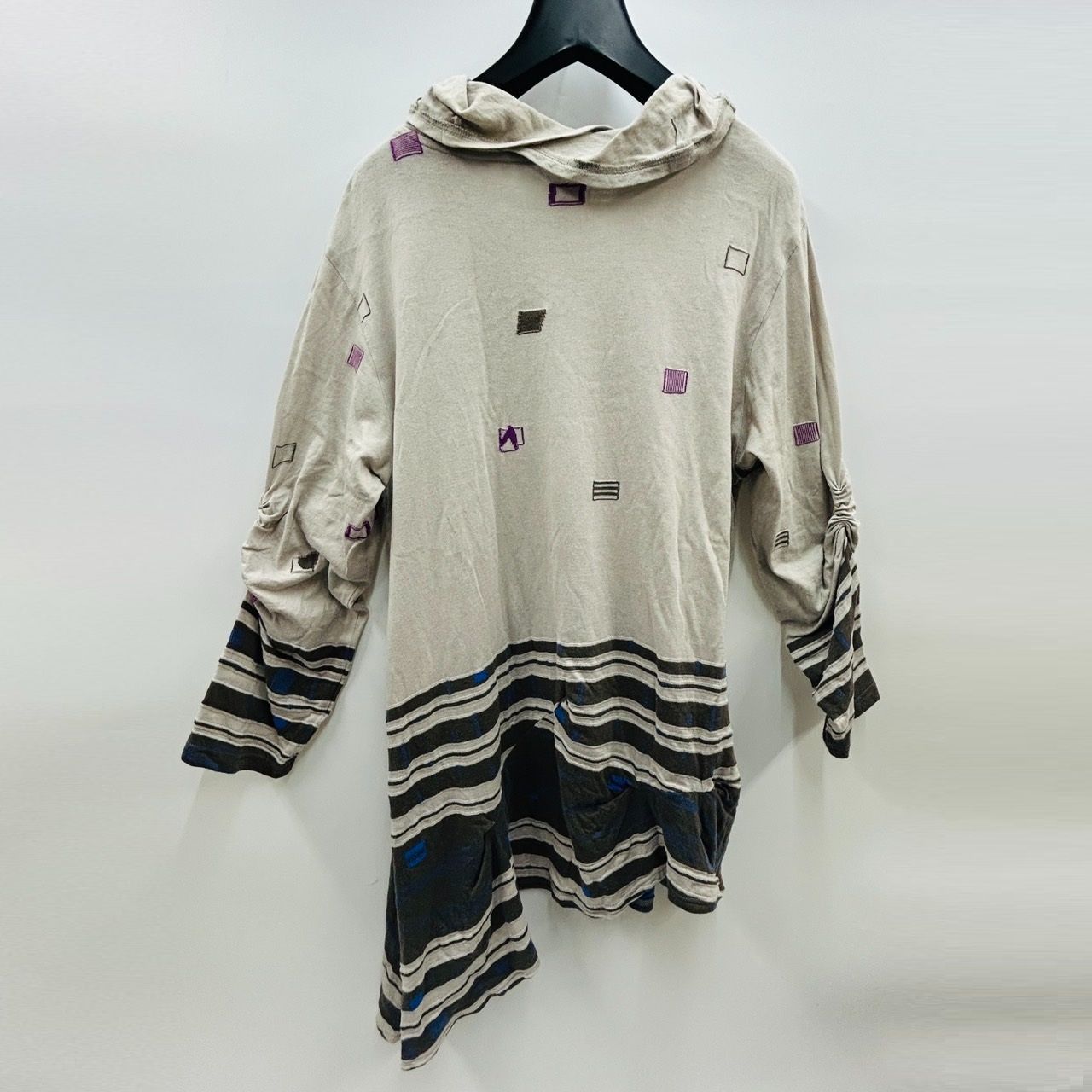 センソユニコ 慈雨　トップス 慈雨【40】グレー カットソー トップス 生地コットン 日本製