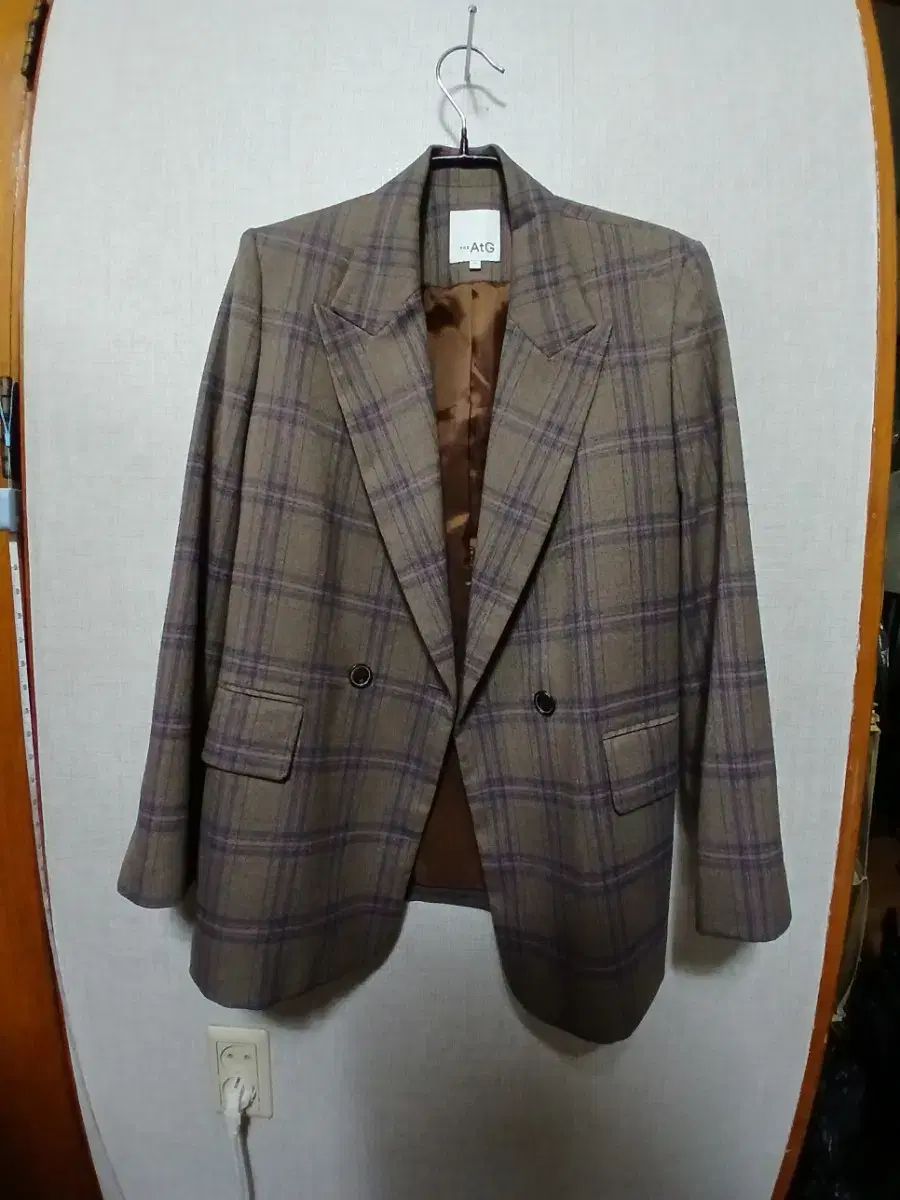 チェック ジャケット
