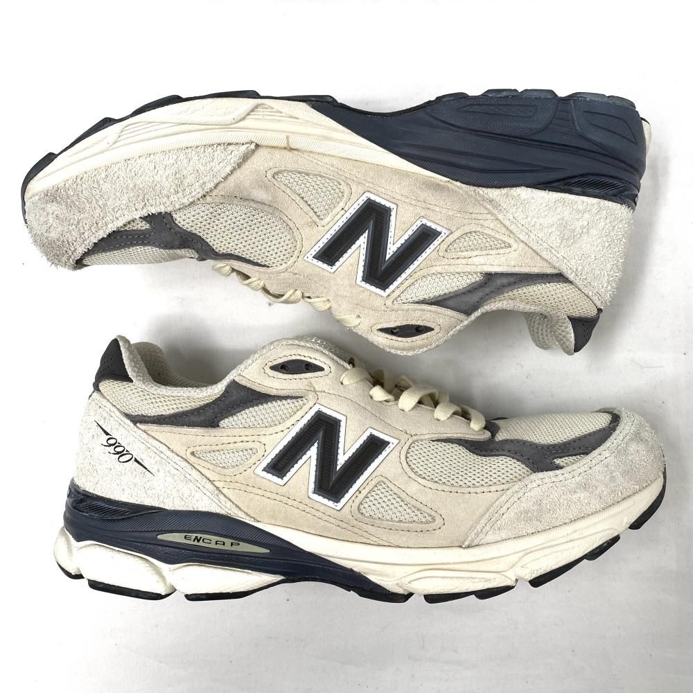 New Balance 990v3 MiUSA Teddy Santis Moonbeam Men's
