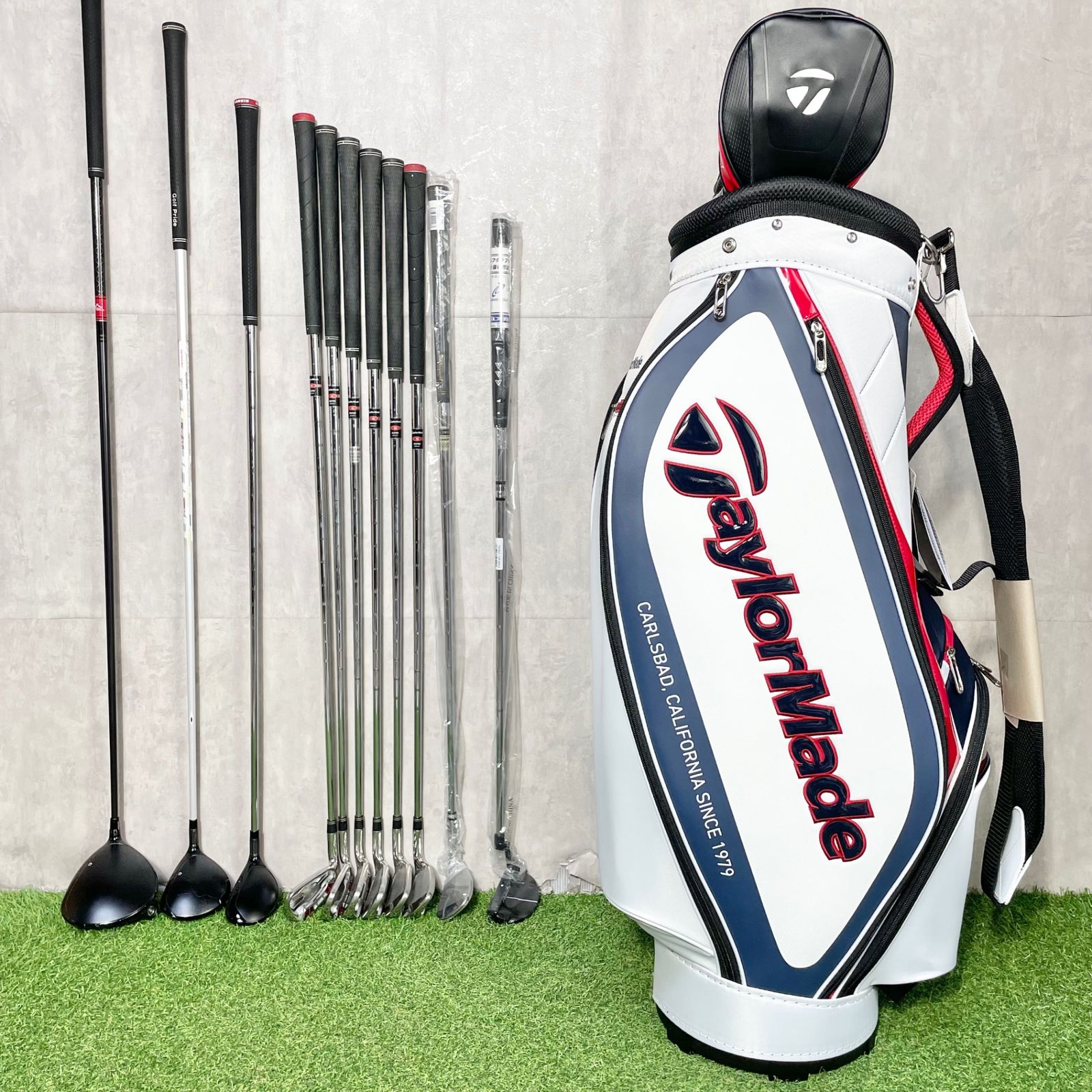 TaylorMade - ★レフティ　左用　左利き★ゴルフセット　全英オープンキャディバッグキャロウェイ TaylorMade - ☆レフティ 左用 左利き☆ゴルフセット 全英