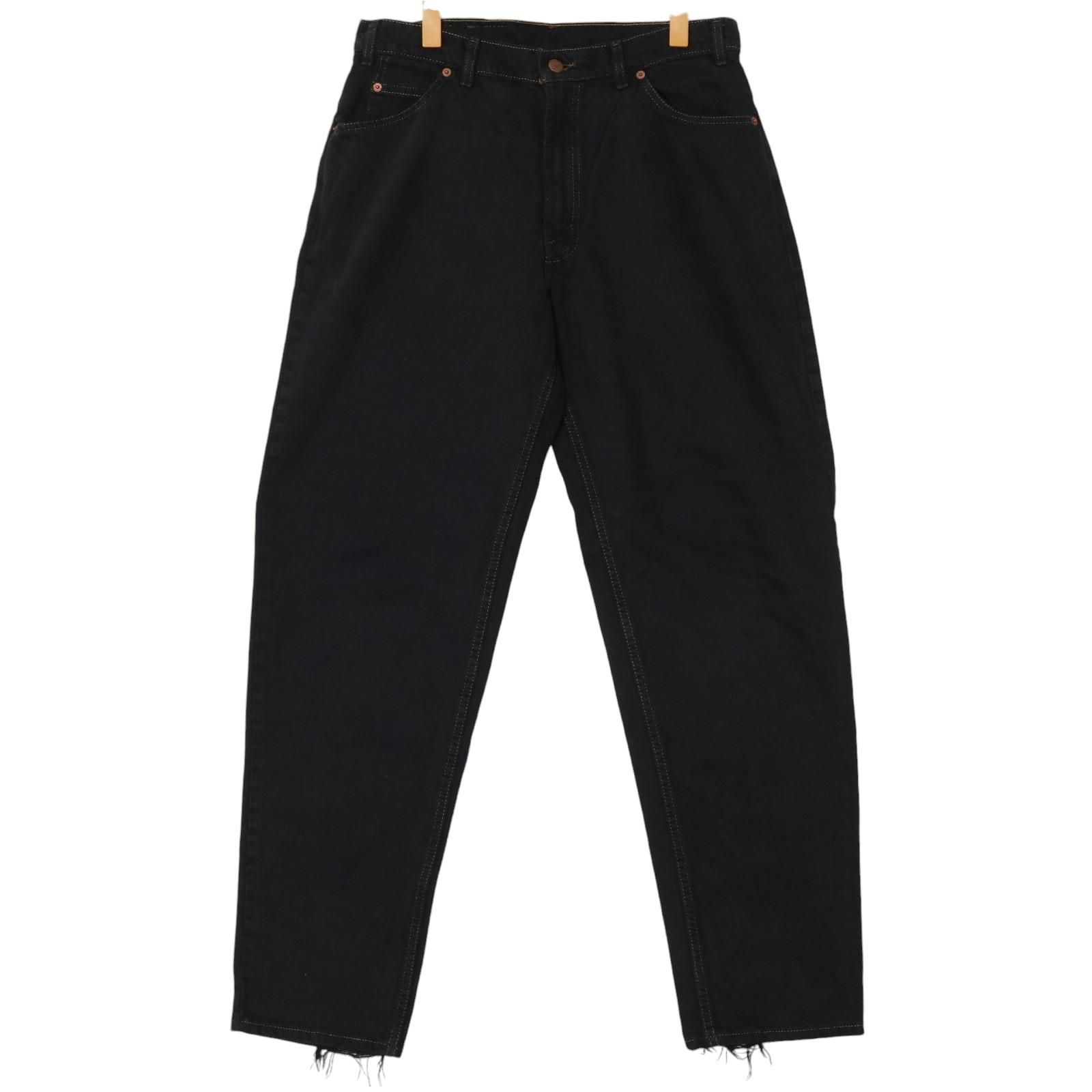 90年代 USA製 Levi's リーバイス 560 デニムパンツ 後染め ブラック
